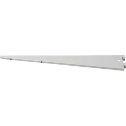 Handson plankdrager dubbel mat zilver 37 cm