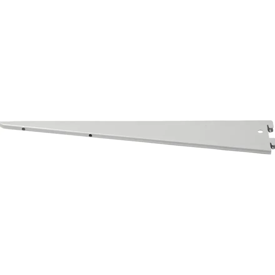 Handson plankdrager dubbel mat zilver 17 cm
