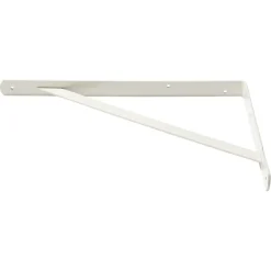 Handson plankdrager industrieel gegalvaniseerd staal wit 25x40 cm