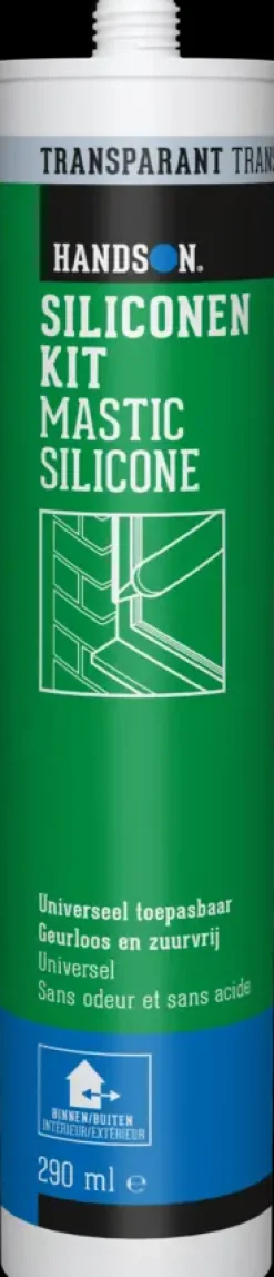 Handson siliconenkit transparant 290 ml