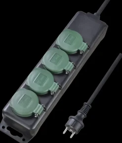 Handson Stekkerdoos 4-voudig RA IP44 3 Meter