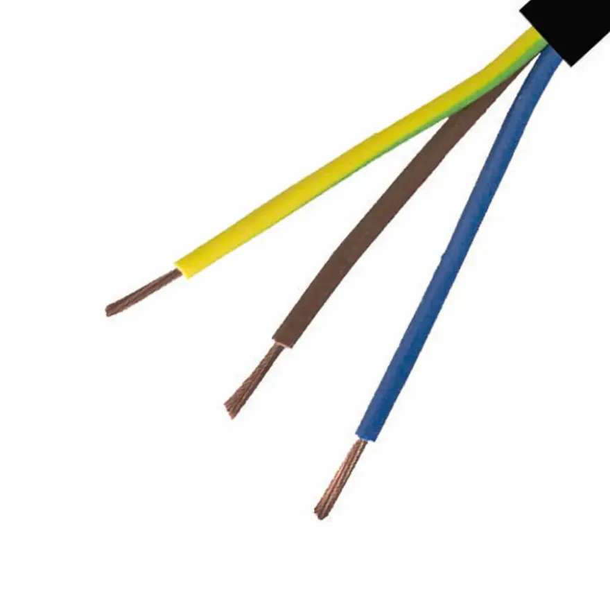 Handson Stroomkabel 3x 0,75mm² Zwart 20 Meter