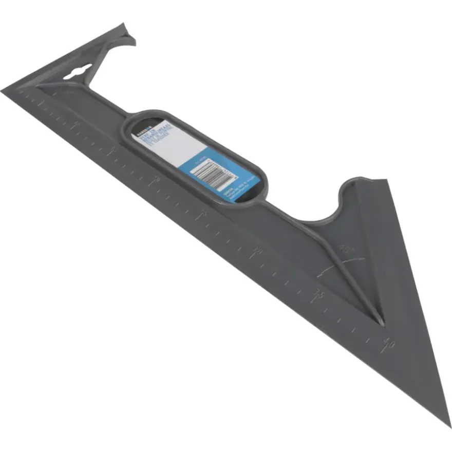 Handson verf- en behangliniaal zwart 40 cm