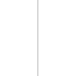Hoekprofiel kunststof antraciet 20x20 mm 260 cm