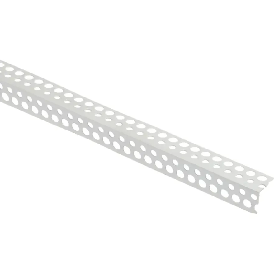 Hoekprofiel PVC voor 1-3 mm stukdikte wit 260 cm