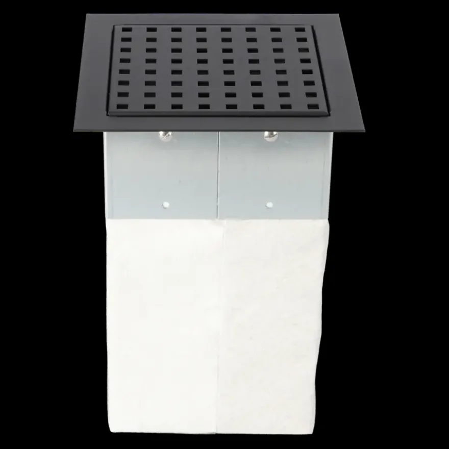 Hydroblob IP15 infiltratieput met zwart rooster 20 x 20 x 33 cm 15 l