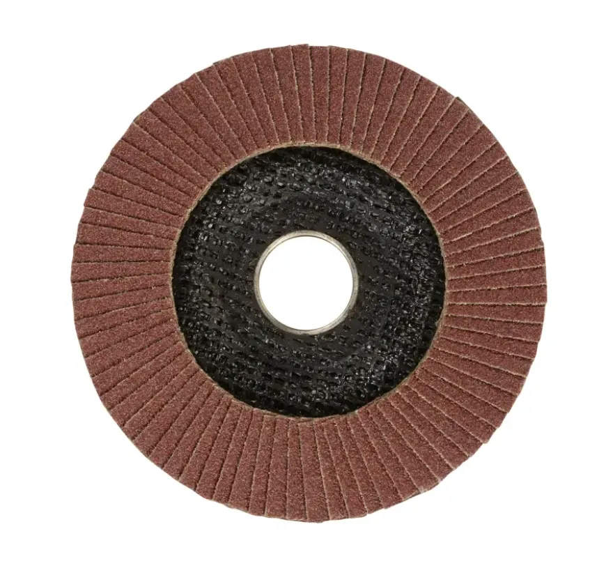 Irwin lamellenschuurschijf voor haakse slijper Ø 115 mm korrelgrootte K60.