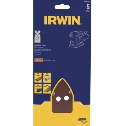 Irwin schuurvel voor B+D Multischuurmachine zelfklevend K80, 5 stuks