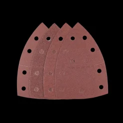 Irwin schuurvel voor multischuurmachines Bosch PSM, Skil, Lux, Metabo, zelfklevend K40/K80/K120/K180, 20 stuks