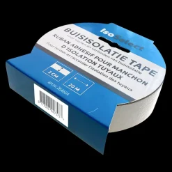 Isoselect buisisolatie tape 30mm, rol van 20m