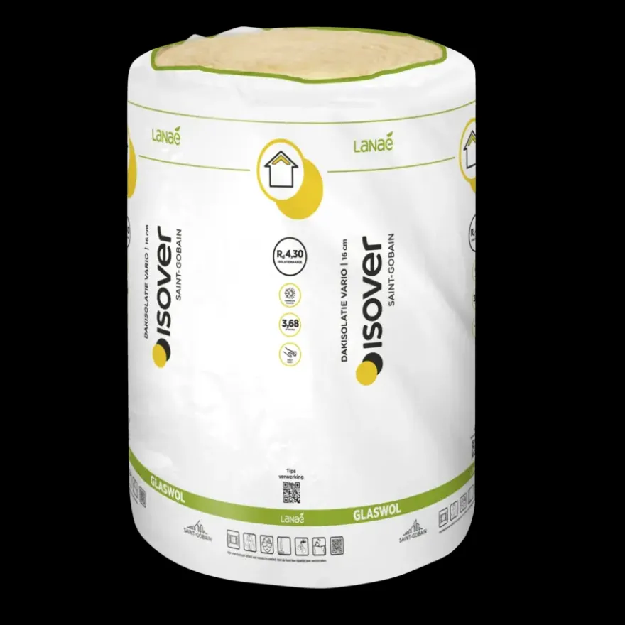 Isover glaswol isolatierol Vario 16 cm 3,69 m² Rd 4,3