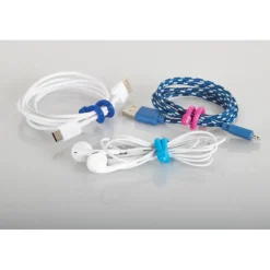 Kabelbinder Fix-o-tie zwart-groen 152mm - 2 stuks