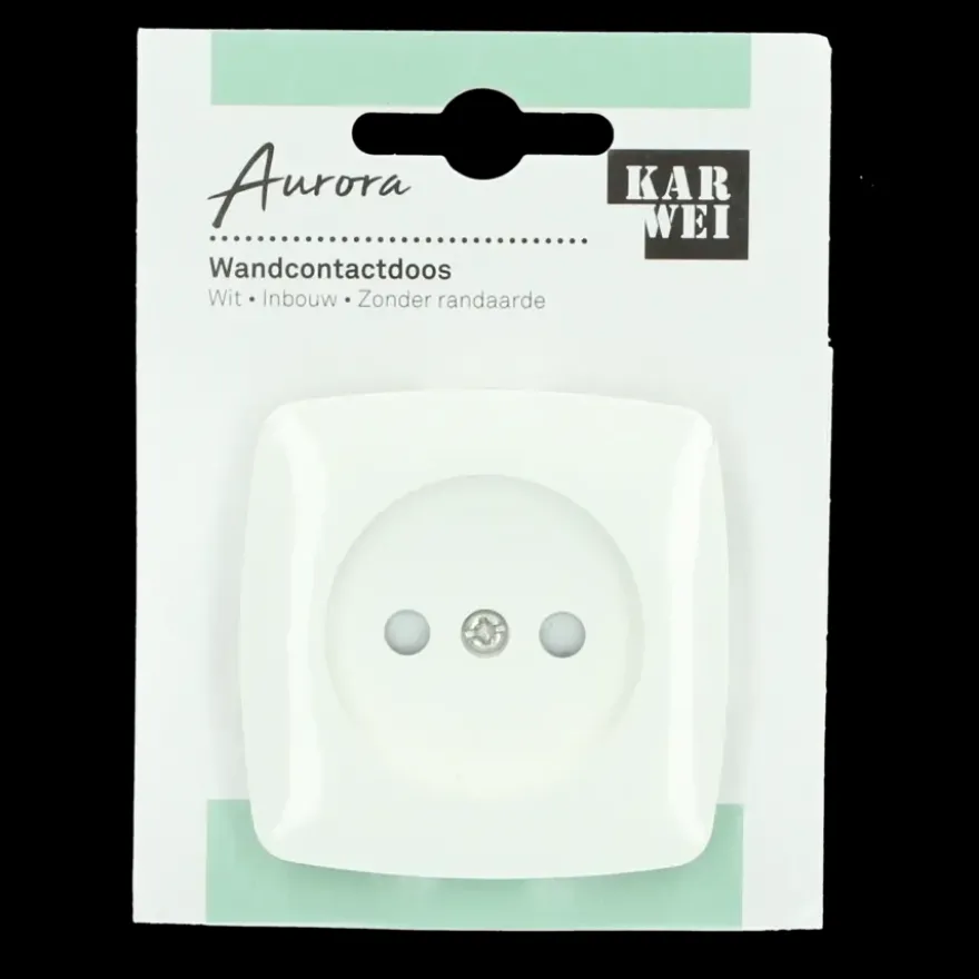 KARWEI Aurora wandcontactdoos wit