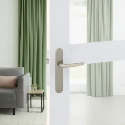 KARWEI deurkrukset Mario langschild blind RVS look (messing)