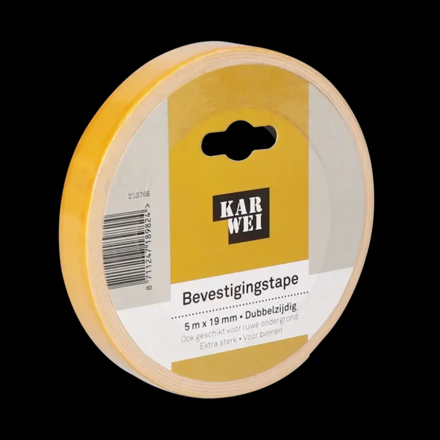 KARWEI dubbelzijdige bevestigingstape 5 m x 19 mm