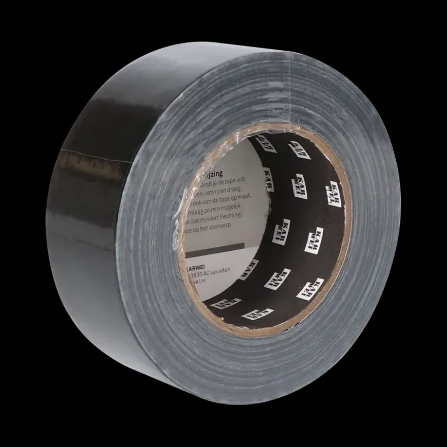 KARWEI klus- en reparatietape zwart 50 m x 50 mm