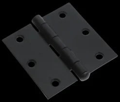 KARWEI Scharnier met losse pen 75x75 mm zwart - 2 stuks