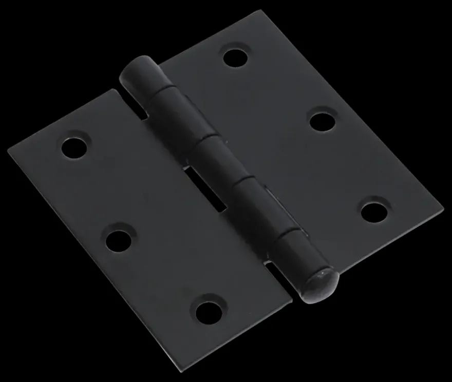KARWEI Scharnier met losse pen 75x75 mm zwart - 2 stuks