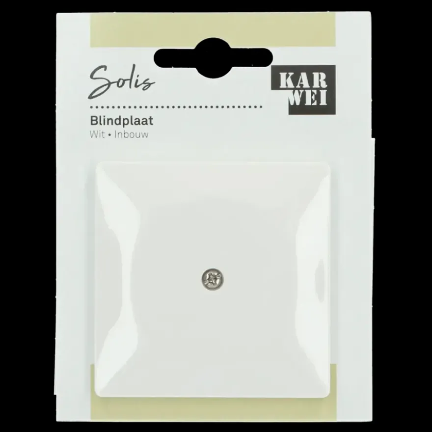 KARWEI Solis afdekplaat wit