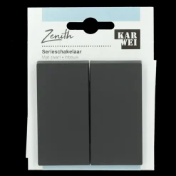 KARWEI Zenith serieschakelaar mat zwart