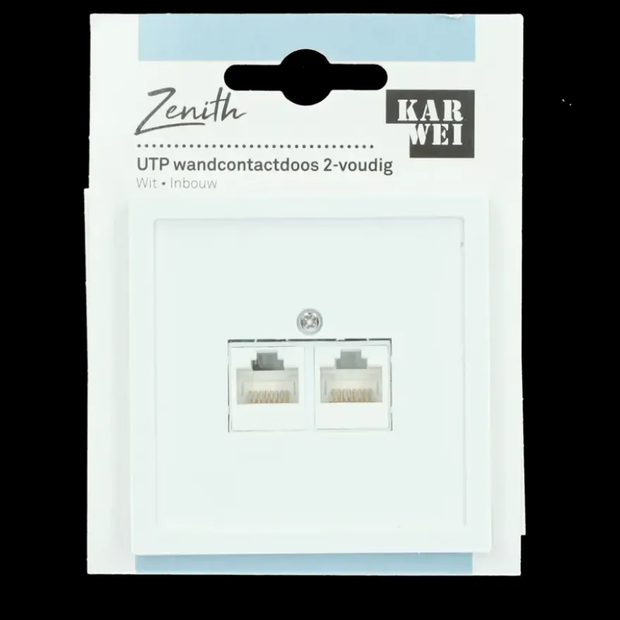 KARWEI Zenith Wandcontactdoos UTP Wit
