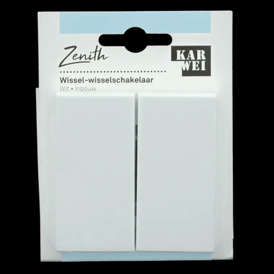 KARWEI Zenith wissel-wisselschakelaar wit