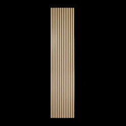 Kleurstaal lattenwand badkamer licht eiken 30x20 cm