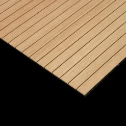 Kleurstaal lattenwand flexibel licht eiken 20x30 cm