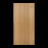 Kleurstaal lattenwand flexibel geolied eiken 20x30 cm