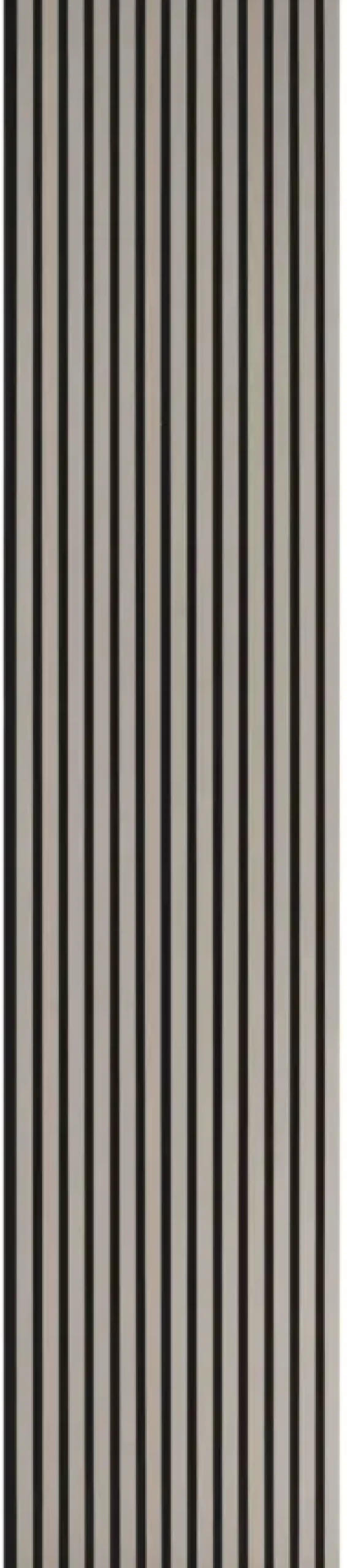 Kleurstaal lattenwand taupe 20 x 30 cm