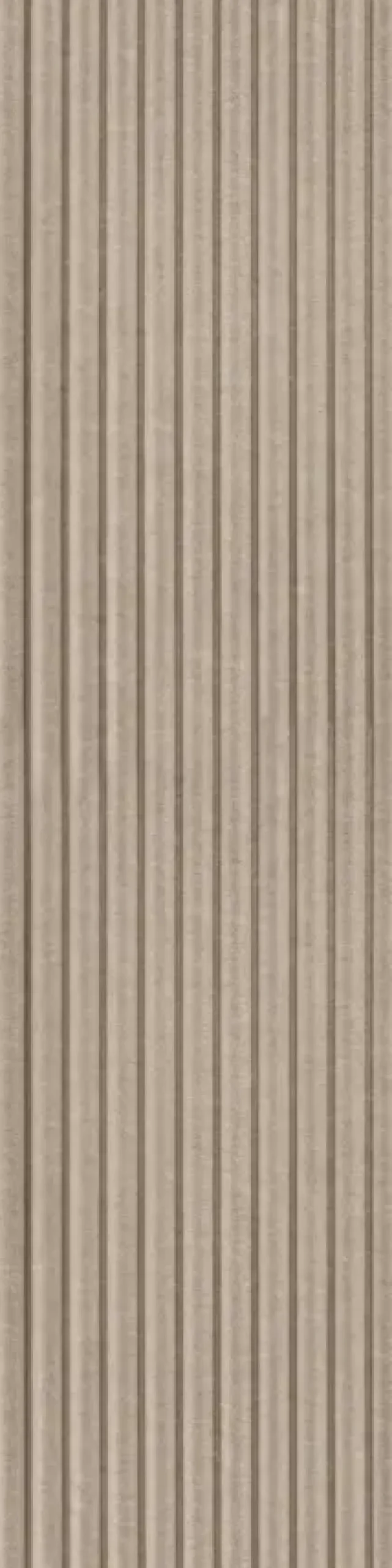 Kleurstaal viltpaneel met golf taupe 20x30 cm
