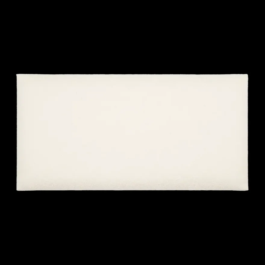 Kleurstaal wandkussen Boucle Crème