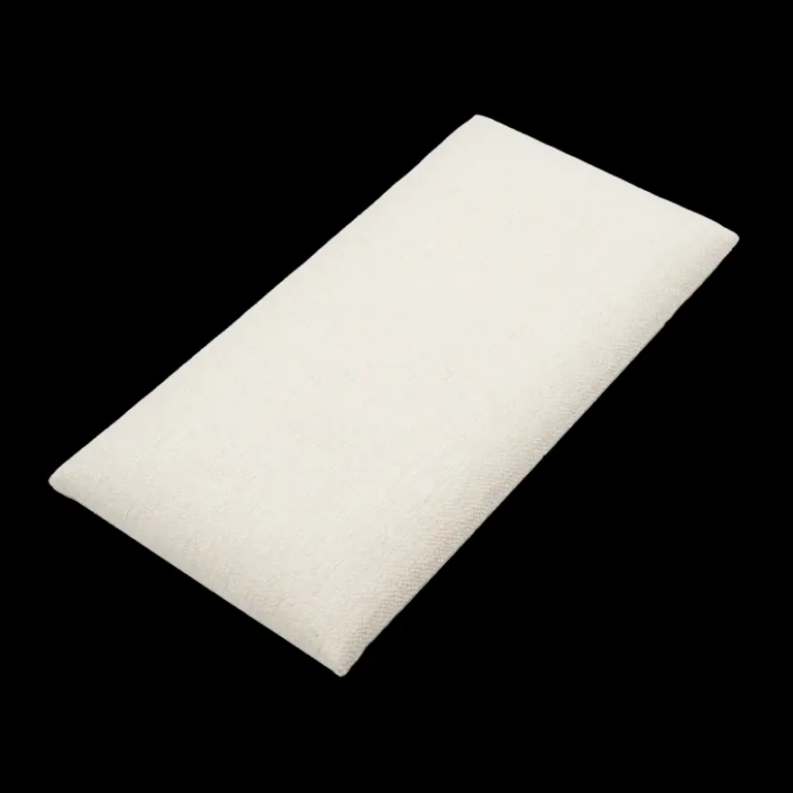 Kleurstaal wandkussen Boucle Crème