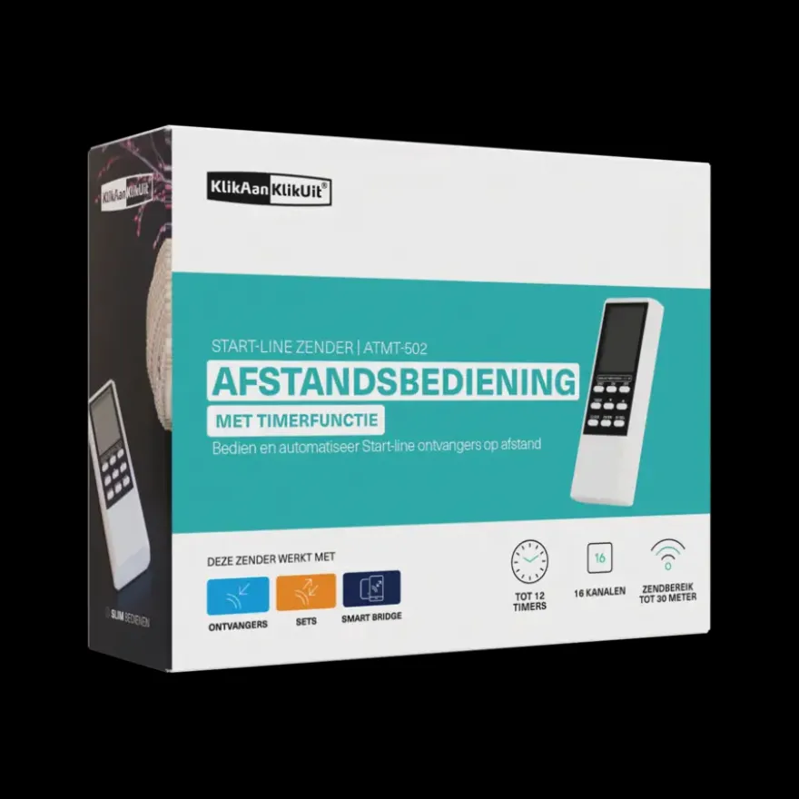 KlikAanKlikUit Afstandsbediening ATMT-502 met Timerfunctie