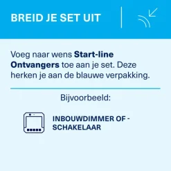 KlikAanKlikUit Schakelset APC2-2300R met Afstandsbediening en 2x Stopcontactschakelaar