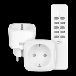 KlikAanKlikUit Stopcontactdimmer 2 stuks met Afstandsbediening ACC-250R