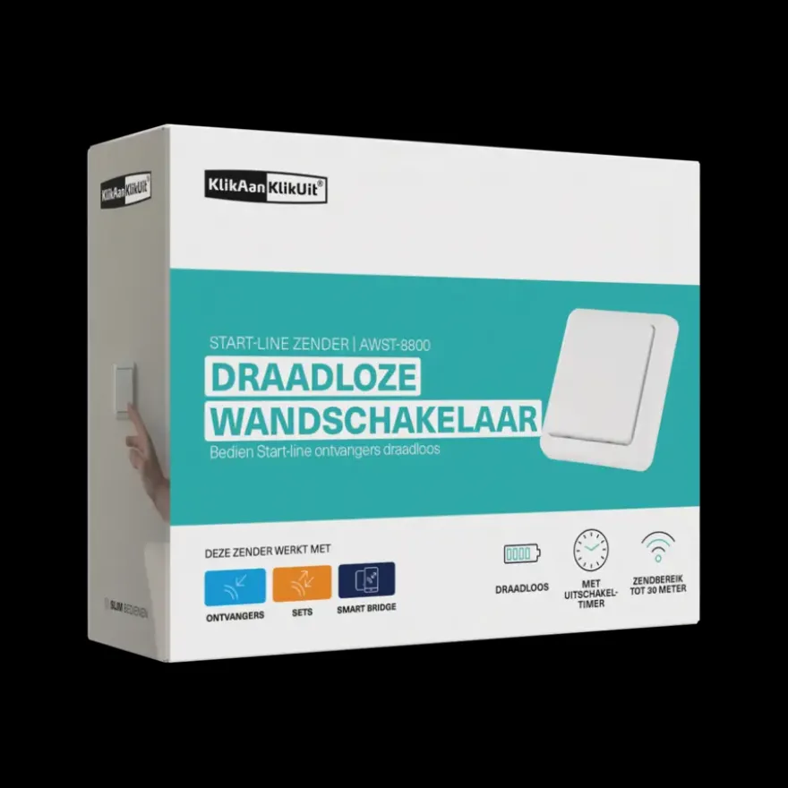 KlikAanKlikUit Wandschakelaar AWST-8800