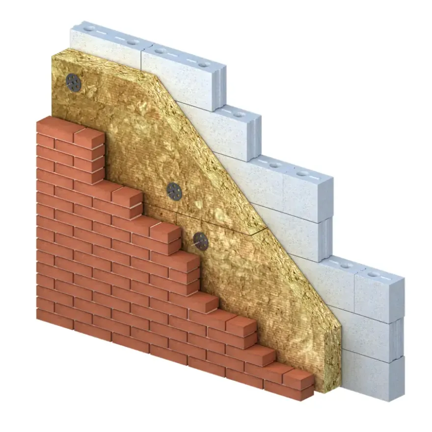 Knauf steenwol isolatieplaten 120x60cm, dikte 7cm (Rd2) 4,32m² 6st