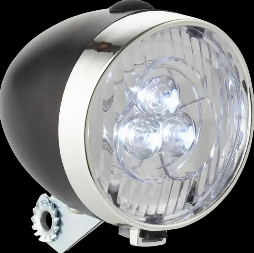Koplamp classic zwart