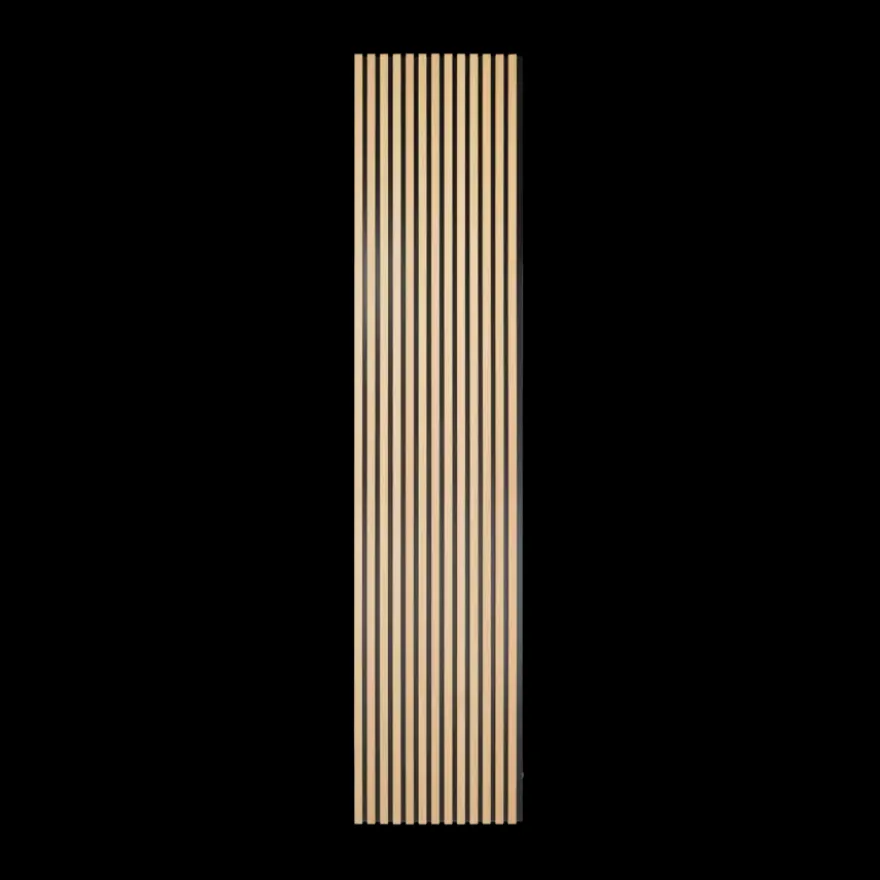 Lattenwand badkamer 260x52 cm licht eiken, dikte 15 mm