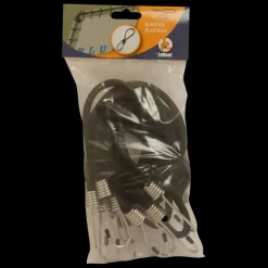 Ledent elastiek lus met haak 10 stuks 8 mm 20 cm