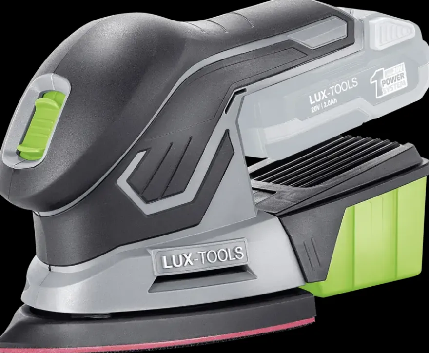 LUX 20V accu handpalmschuurmachine (zonder accu)