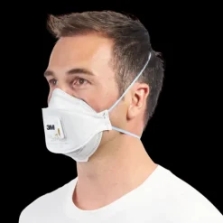 3M fijn stof masker vouwbaar met uitademventiel 9322C2 2 stuks