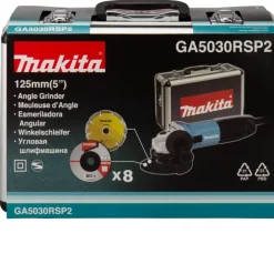 Makita haakse slijper / slijptol GA5030RSP2 125mm