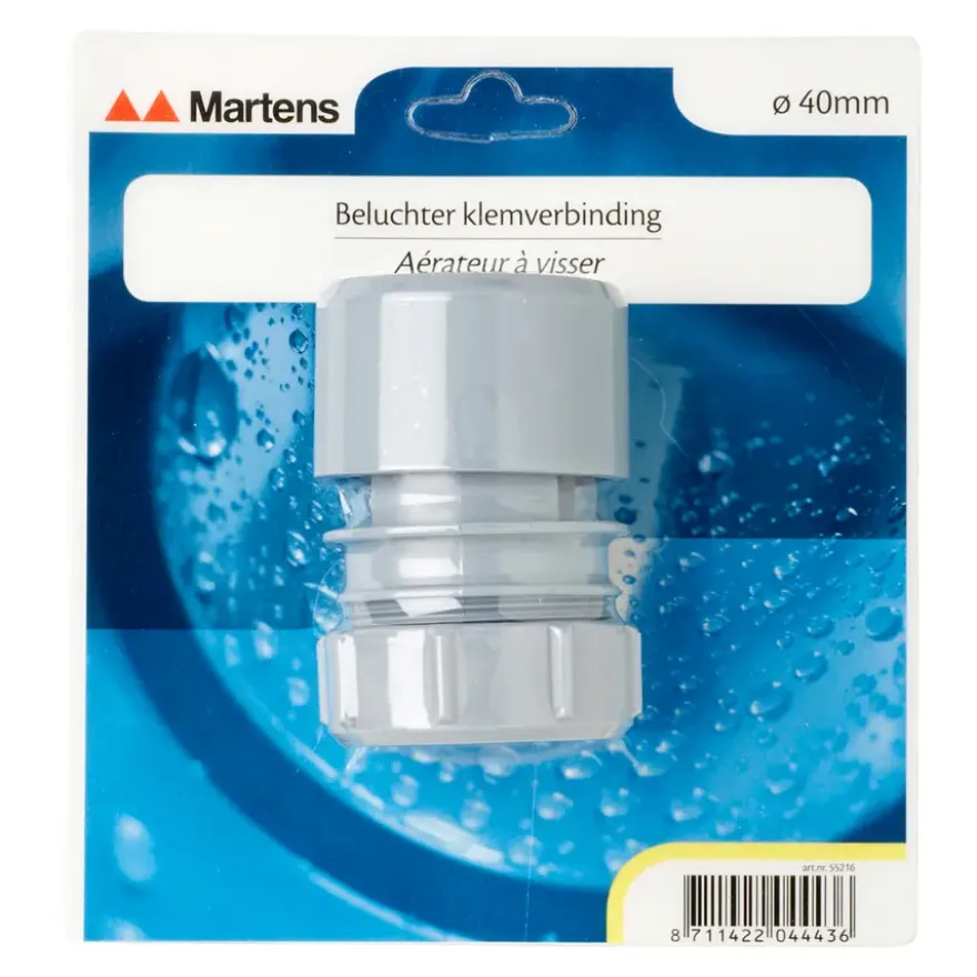 Martens beluchter 40 mm met klemaansluiting
