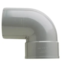 Martens PVC bocht 90° grijs 1x mof 110 mm