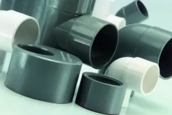 Martens PVC bocht 45° grijs 2x mof 110 mm
