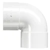 Martens PVC bocht 90° wit 2x mof 40 mm