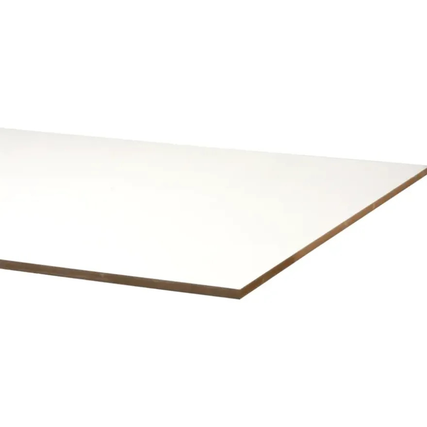 MDF-plaat wit lakdraagfolie 244 x 122 cm 10 mm