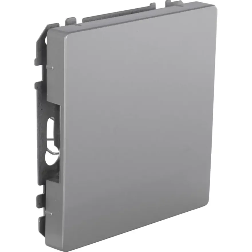 Merten D-Life blindplaat edelstaal